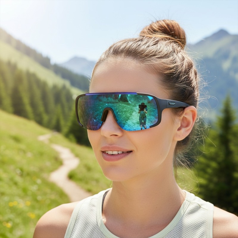 Black Sports Sunglasses