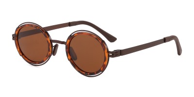 Round Tortoise Sunglasses