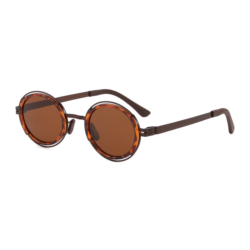 Round Tortoise Sunglasses