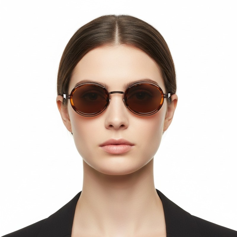 Round Tortoise Sunglasses