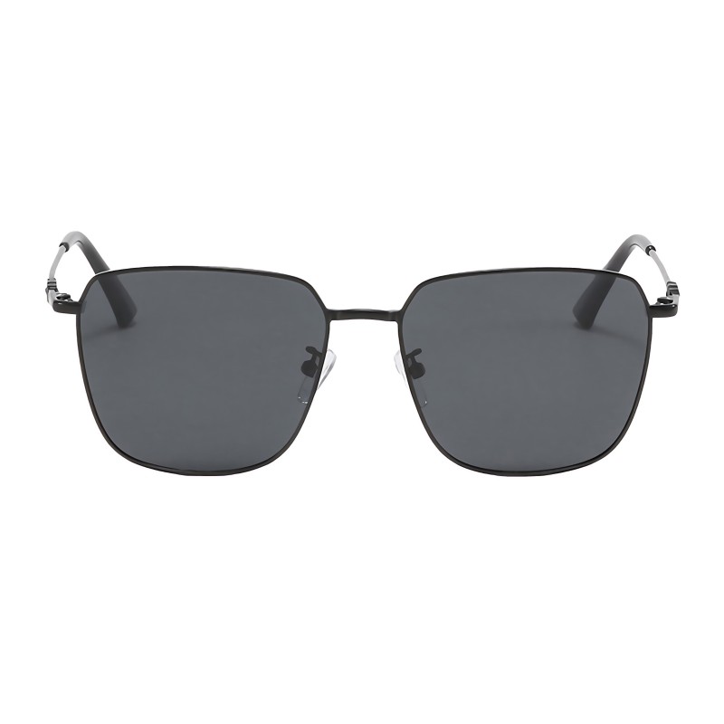 Square Gunmetal Sunglasses