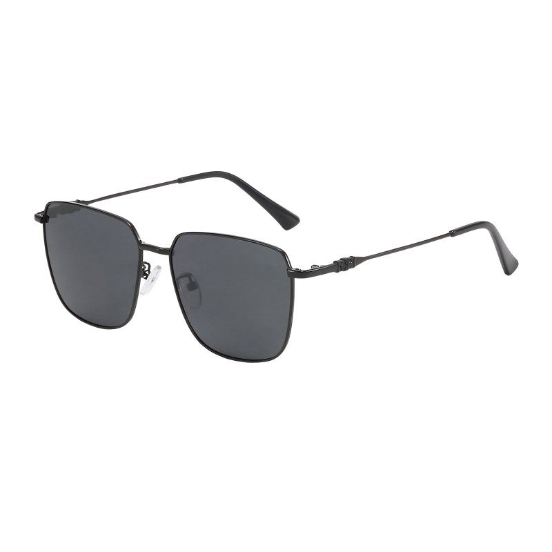 Square Gunmetal Sunglasses