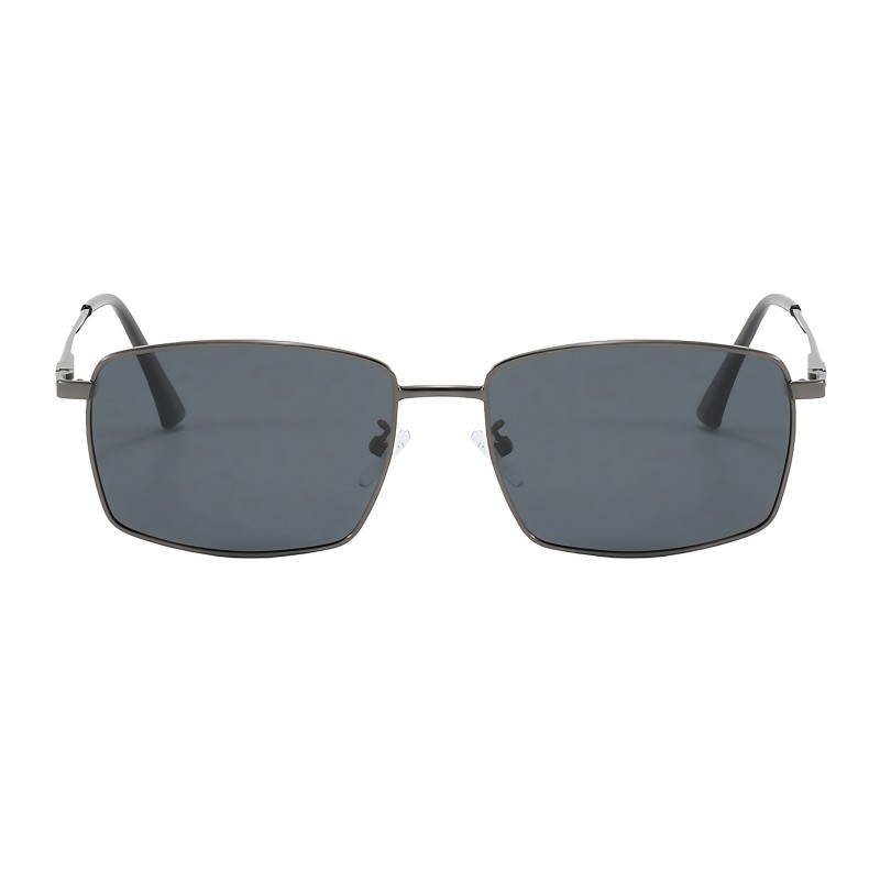 Square Gunmetal Sunglasses