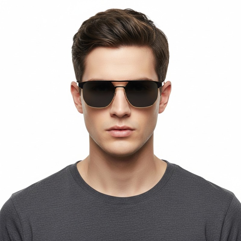 Aviator Black Sunglasses