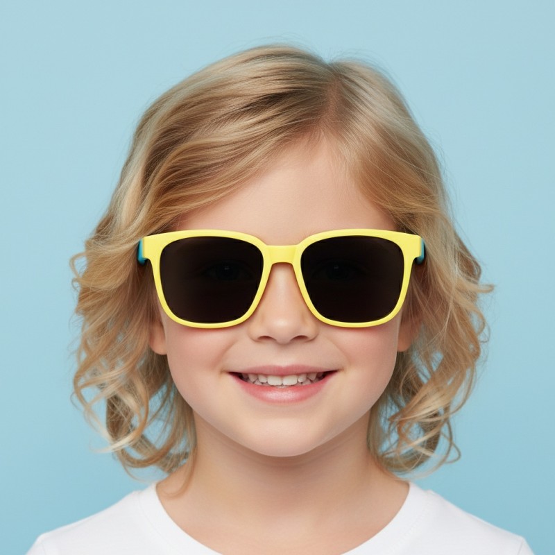 Square Yellow Sunglasses