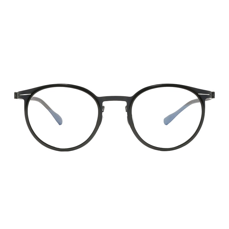 Oval Black Sunglasses