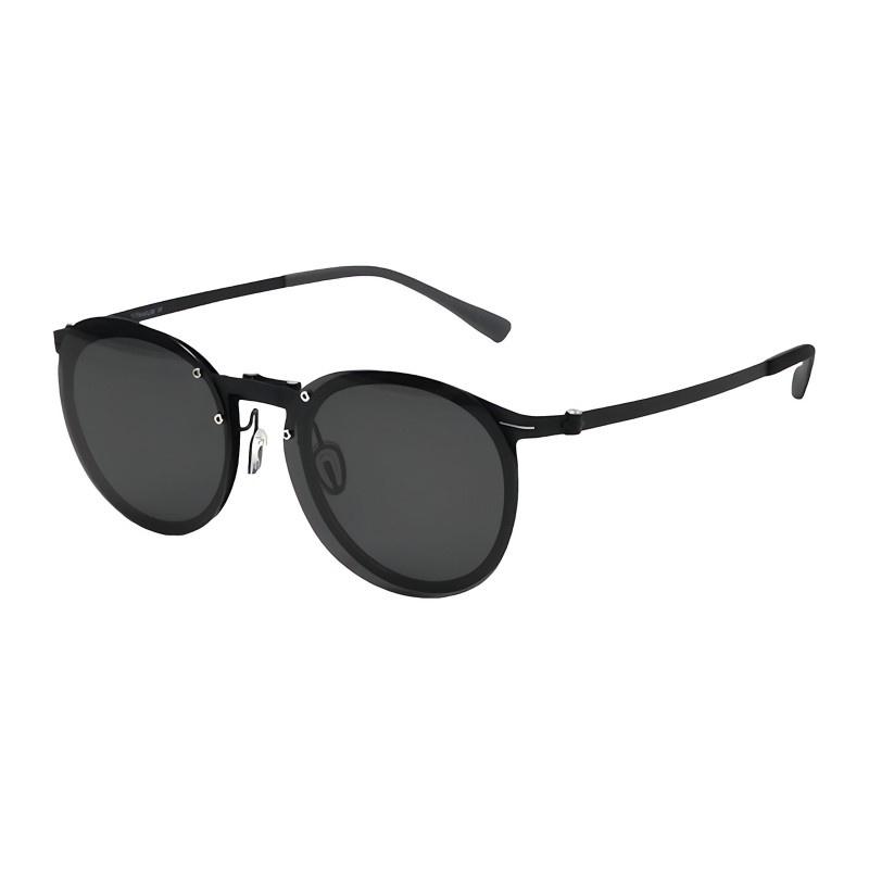 Oval Black Sunglasses