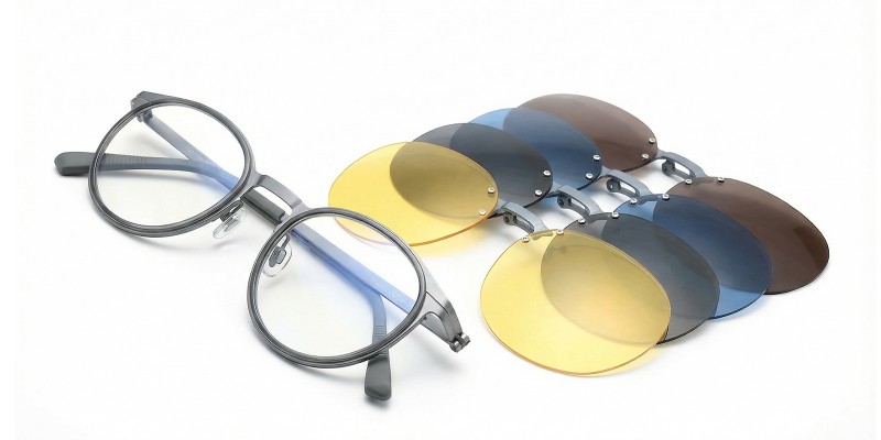 Rory Gray Oval Prescription Glasses