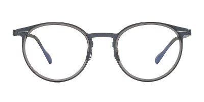 Oval Gray Sunglasses