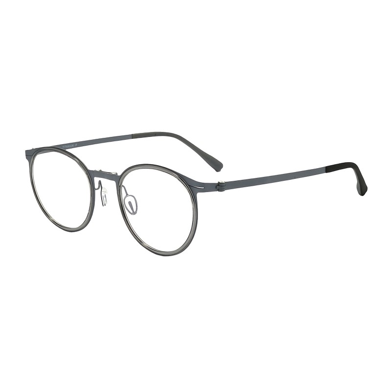 Oval Gray Sunglasses