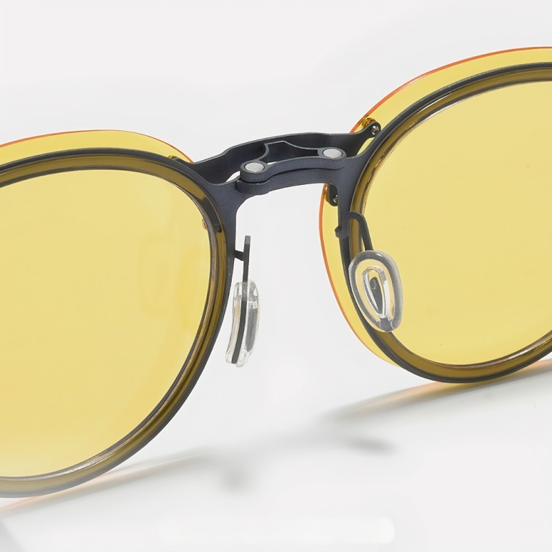 Oval Gray Sunglasses