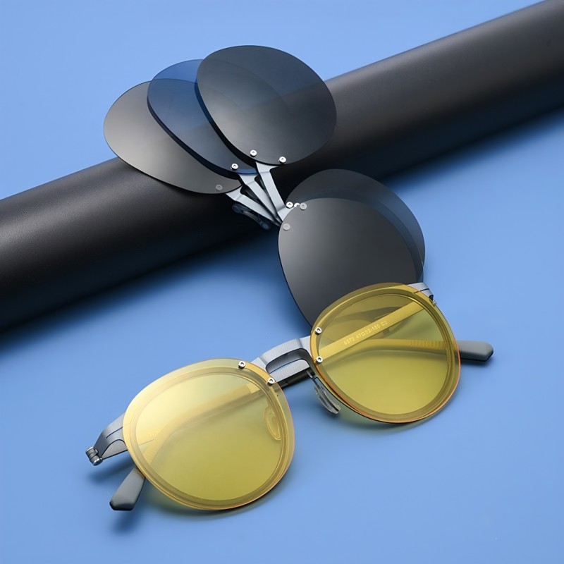 Oval Gray Sunglasses