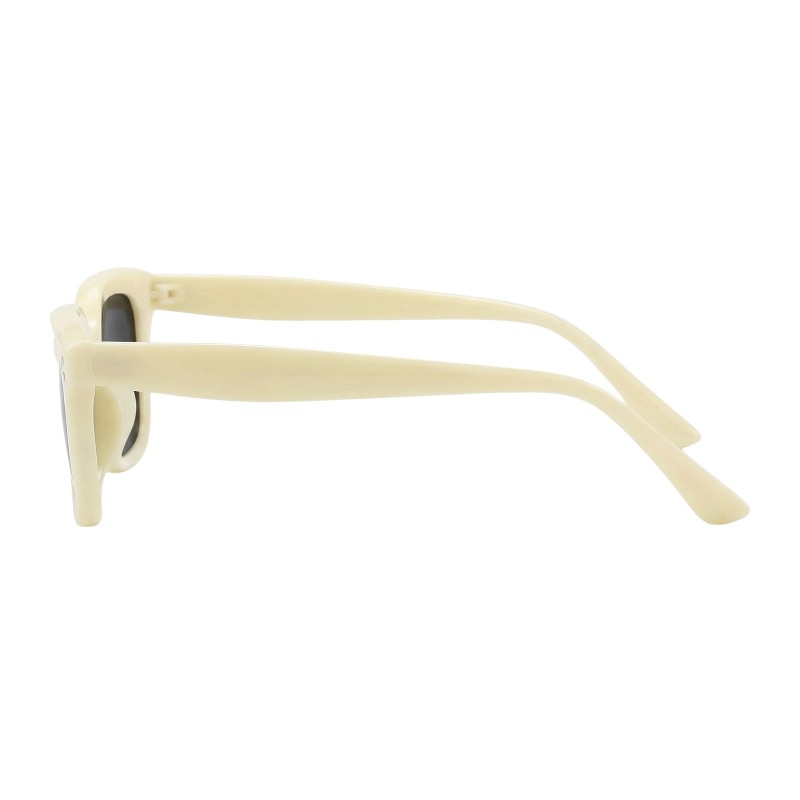 Square White Sunglasses