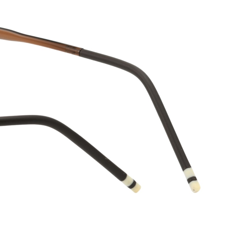 Square Brown Eyeglasses