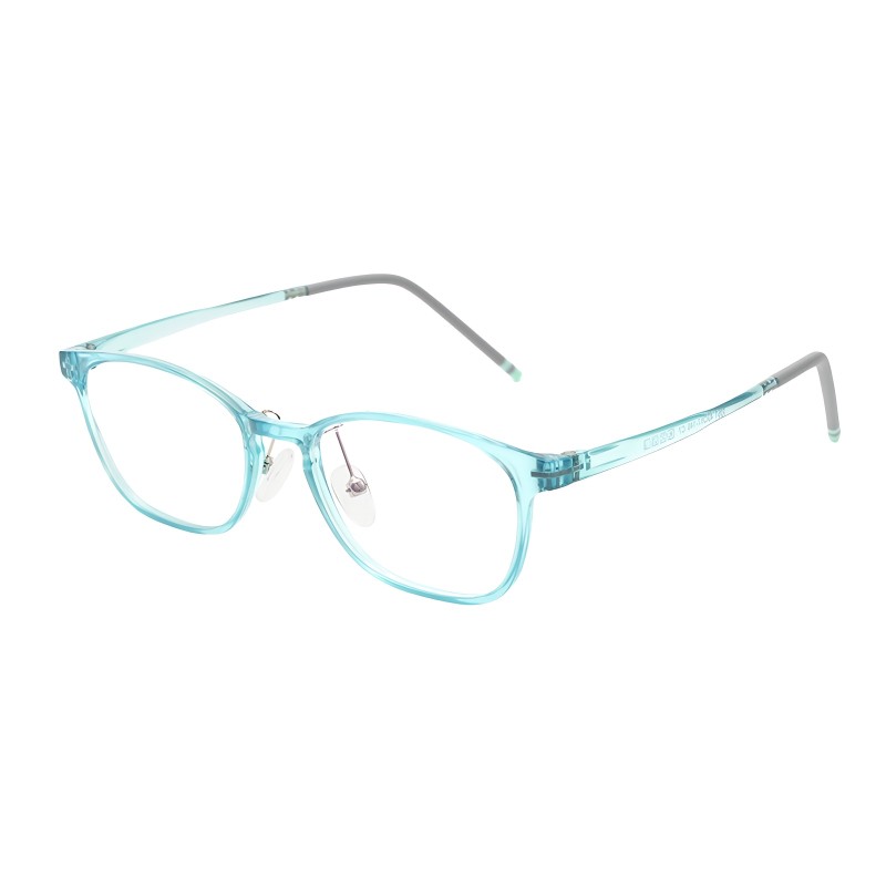 Square Cyan Eyeglasses