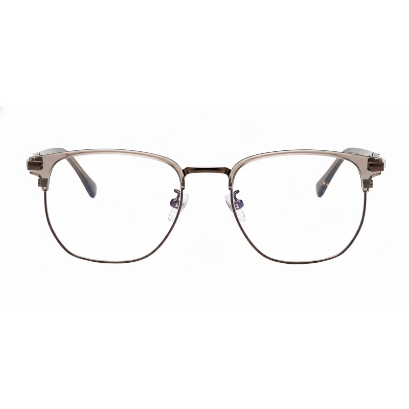 Browline Light Mocha Eyeglasses