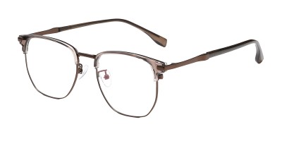 Browline Light Mocha Eyeglasses