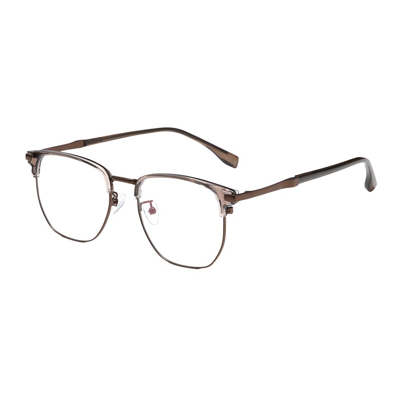 Browline Light Mocha Eyeglasses