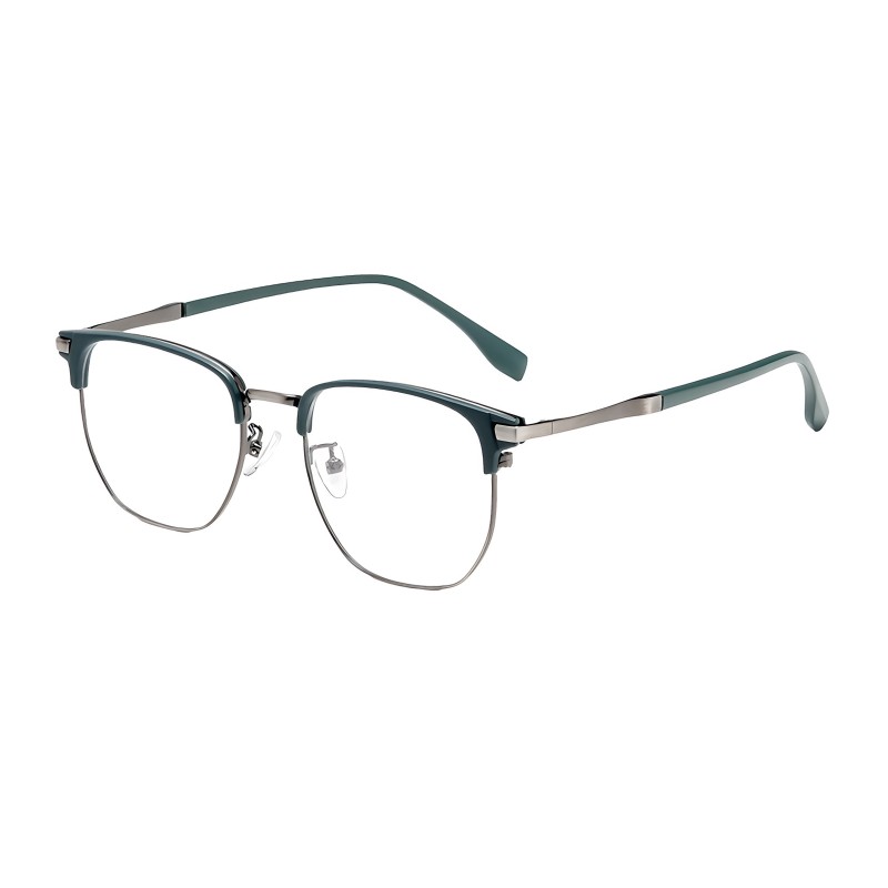 Browline Green Eyeglasses