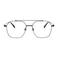 Aviator Black Eyeglasses
