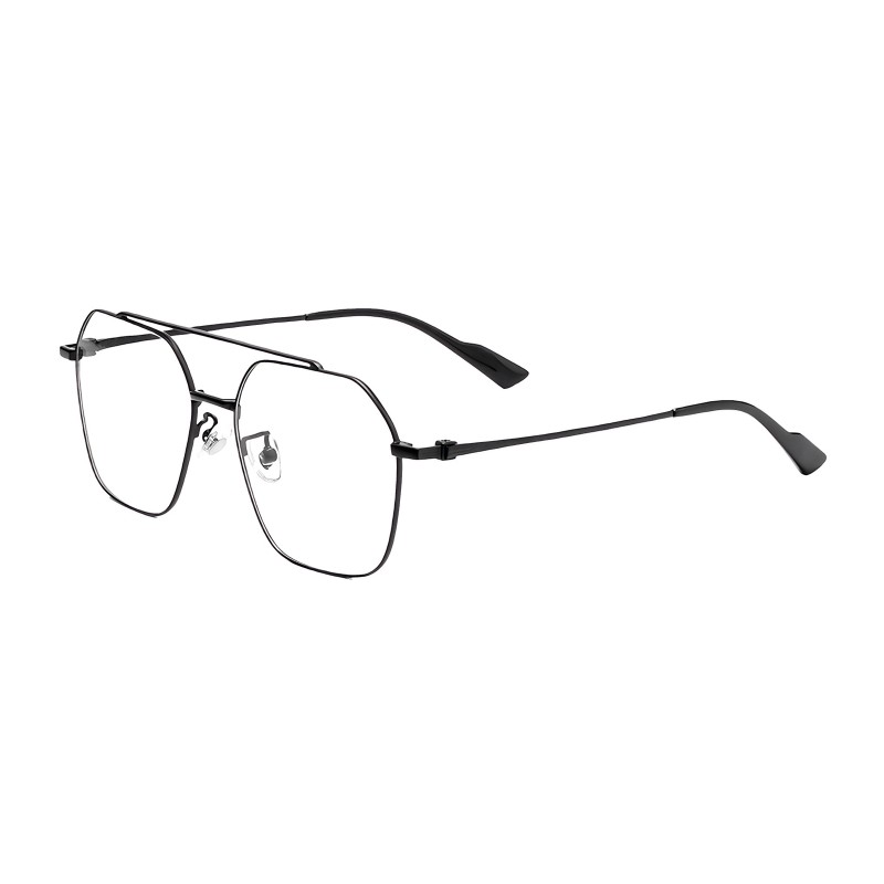 Aviator Black Eyeglasses