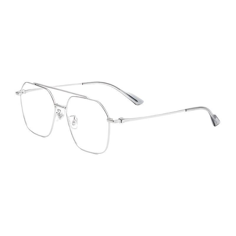Aviator Silver Eyeglasses