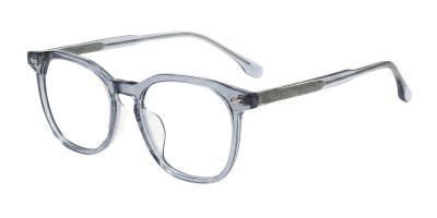 Rochelle Blue Square Prescription Glasses