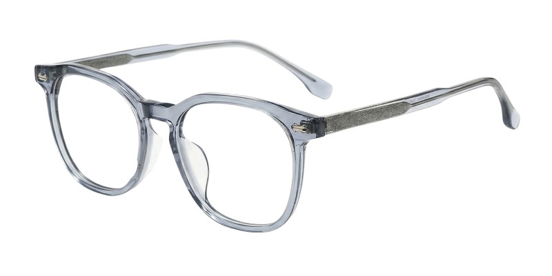 Rochelle Blue Square Prescription Glasses additional view