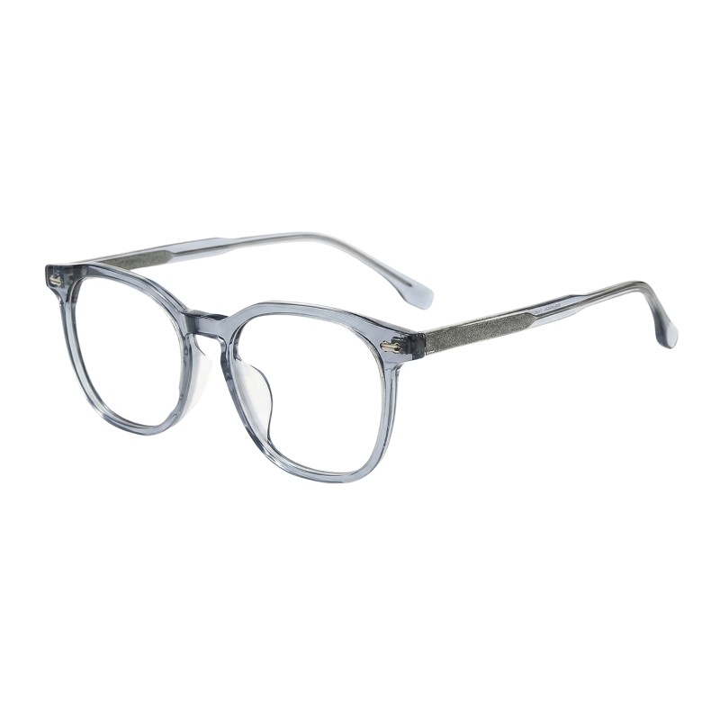 Polygon Blue Eyeglasses