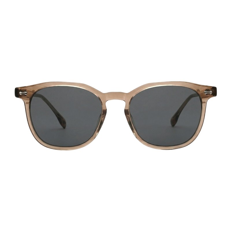 Polygon Light Mocha Eyeglasses