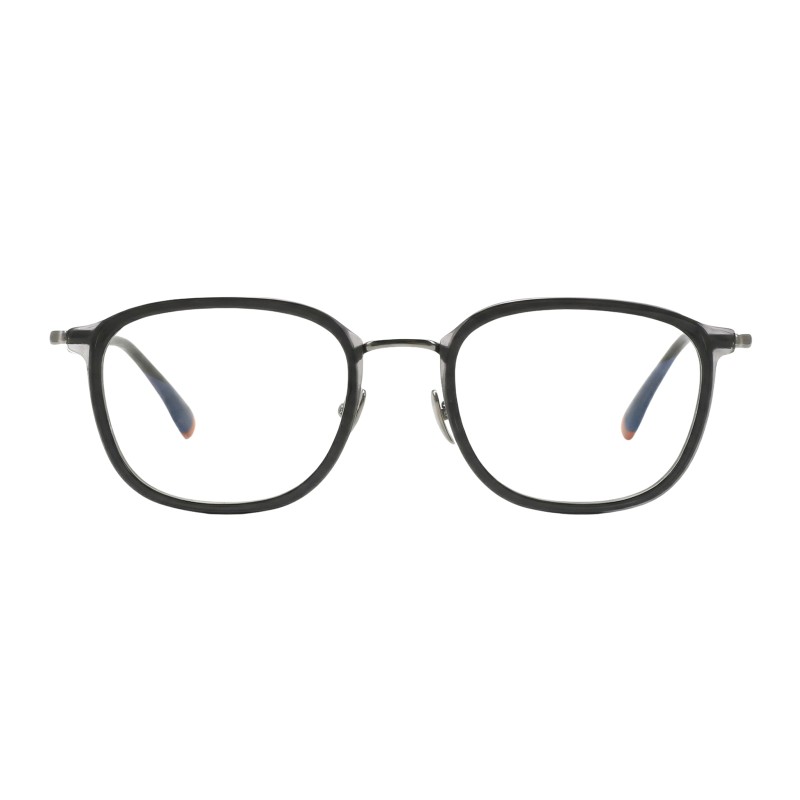 Round Gunmetal Eyeglasses
