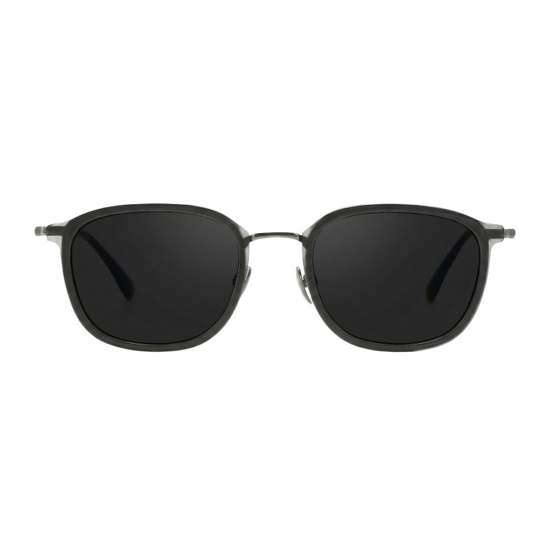 Round Gunmetal Eyeglasses