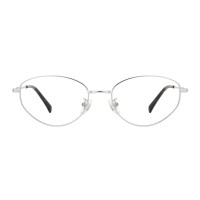 Remi - Cat Eye Silver Eyeglasses