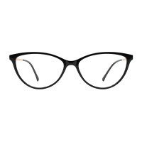 Cat Eye Black Eyeglasses