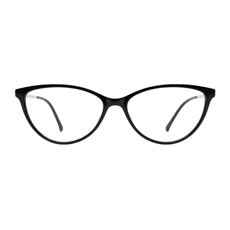 Cat Eye Black Eyeglasses