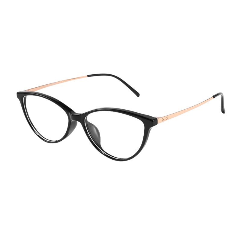 Cat Eye Black Eyeglasses