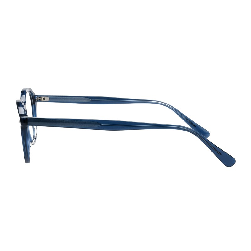Polygon Blue Eyeglasses