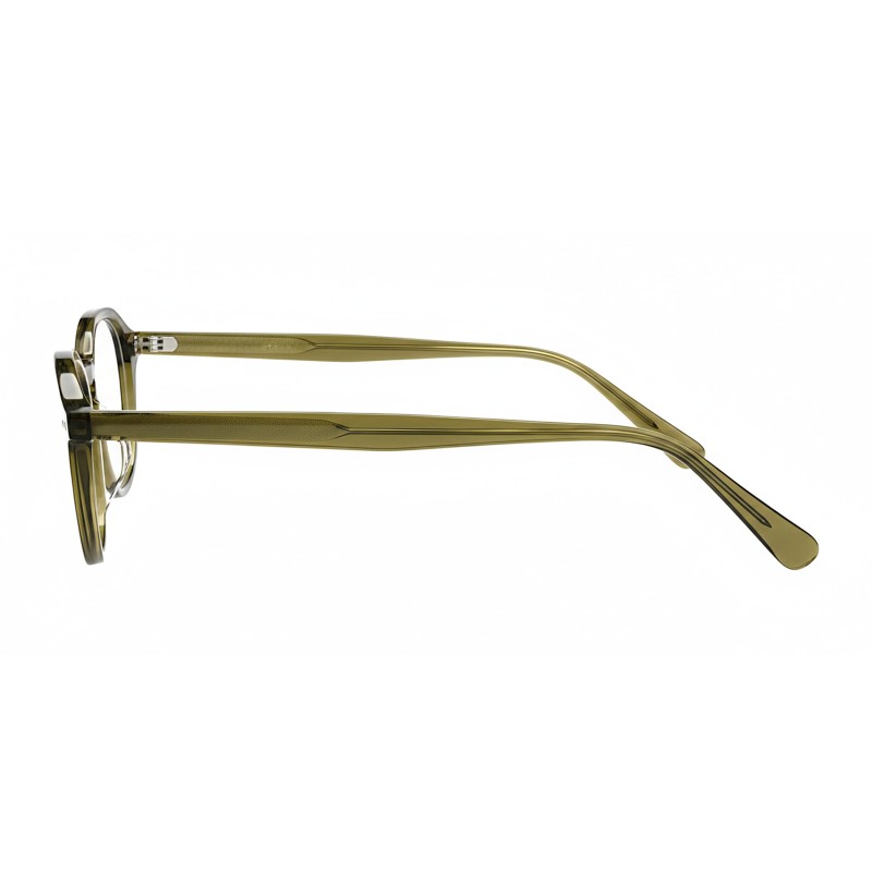 Polygon Olive Green Eyeglasses