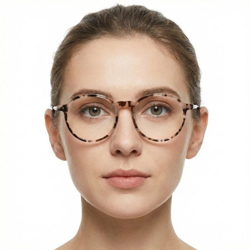 Polygon Tortoise Eyeglasses