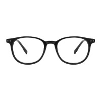 Vivian - Square Black Eyeglasses