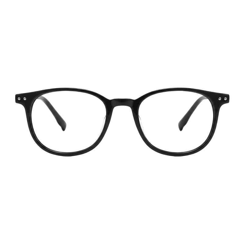 Square Black Eyeglasses
