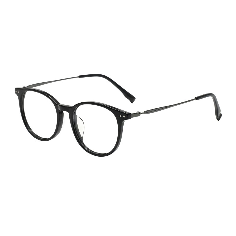 Square Black Eyeglasses