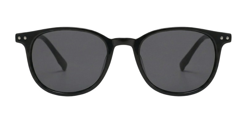 Vivian Black Polygon Prescription Glasses additional view