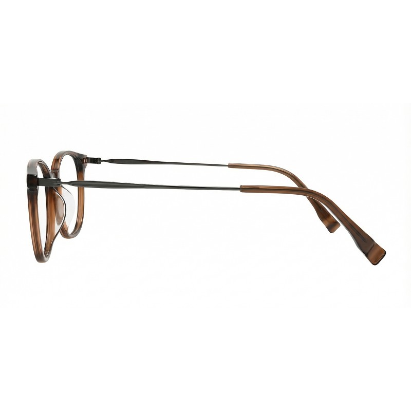 Square Brown Eyeglasses