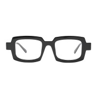 Sierra - Polygon Black Eyeglasses