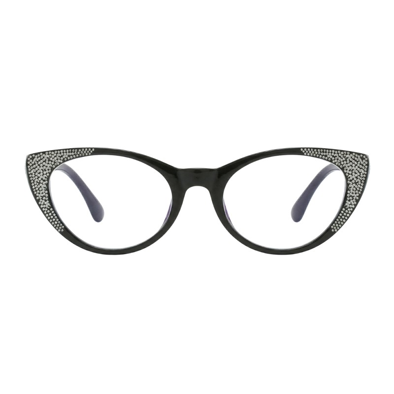 Cat Eye Black Eyeglasses