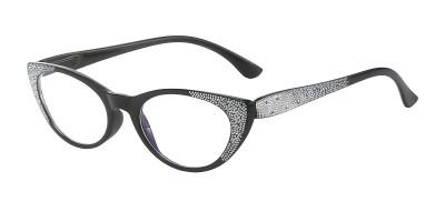 Cat Eye Black Eyeglasses