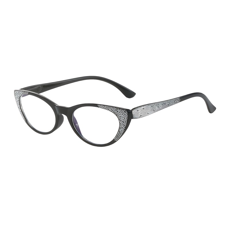 Cat Eye Black Eyeglasses