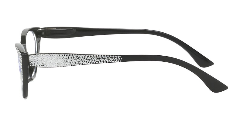Dora Black Cat Eye Prescription Glasses additional view