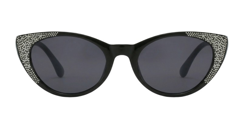 Dora Black Cat Eye Prescription Glasses additional view